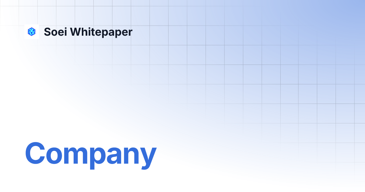 Company soei whitepaper